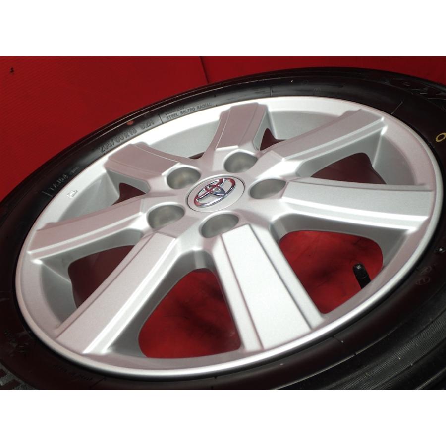 タイヤ付 4本 ヴォクシー/ノア 70/75W 純正 6J 16インチ PCD114.3 5穴