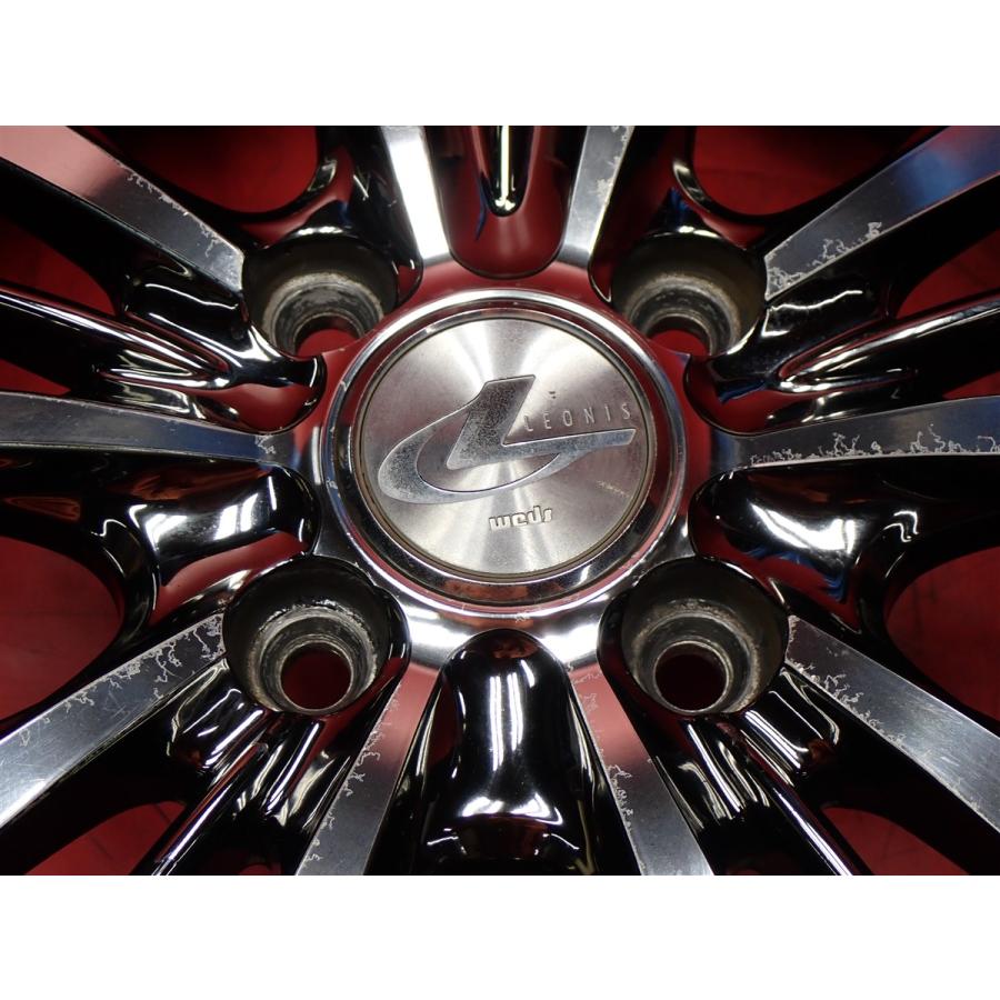 タイヤ付 4本 レオニス VX 5J 16インチ PCD100 4穴 +45 ハブ径Φ73