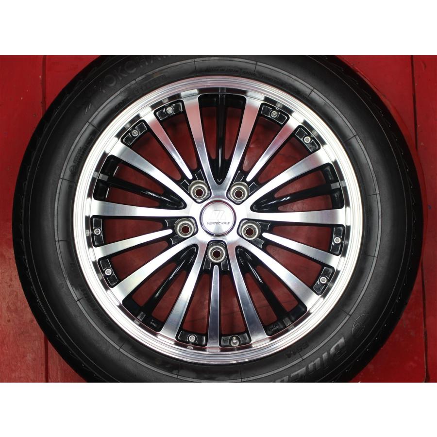 タイヤ付 4本 VERTEC VR5 LEON 7J 17インチ PCD114.3 5穴 +40 ハブ径 