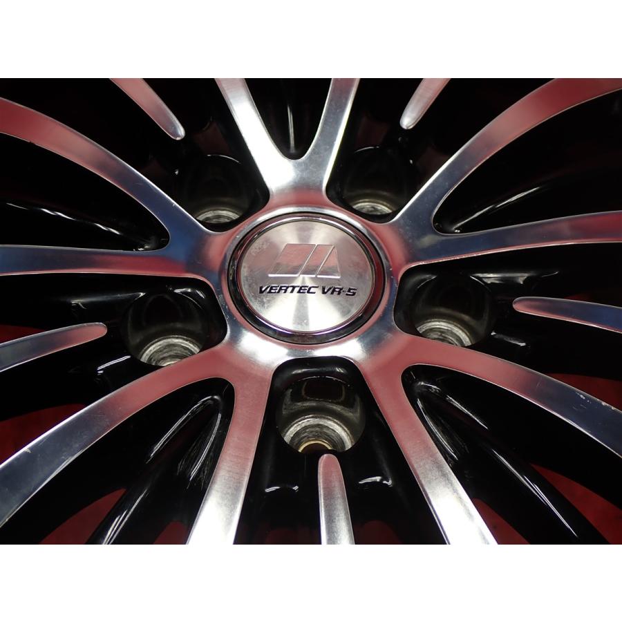 タイヤ付 4本 VERTEC VR5 LEON 7J 17インチ PCD114.3 5穴 +40 ハブ径 