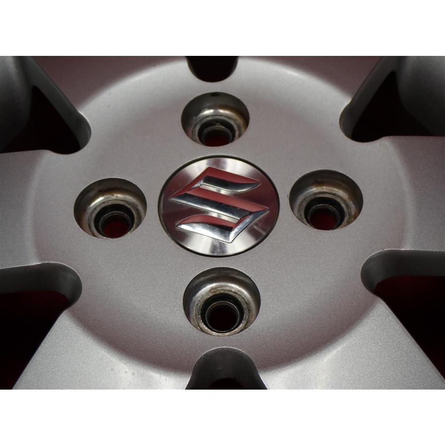 タイヤ付 4本 エブリイ 純正 6スポーク 4.5J 13インチ PCD100 4穴 +50