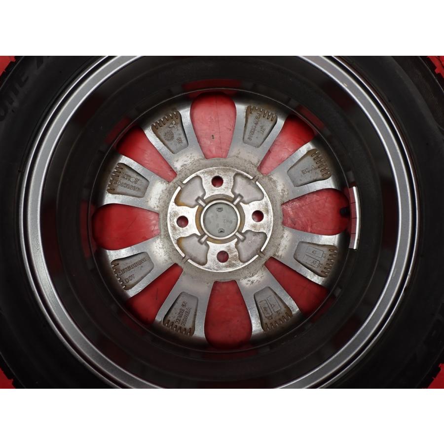 タイヤ付 4本 デイズ ルークス 純正 4.5J 15インチ PCD100 4穴 +46