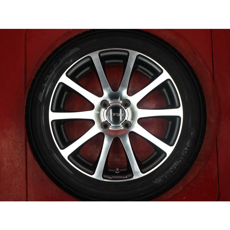 タイヤ付 4本 TRD TF2 6.5J 16インチ PCD100 4穴 +45 ハブ径Φ54 
