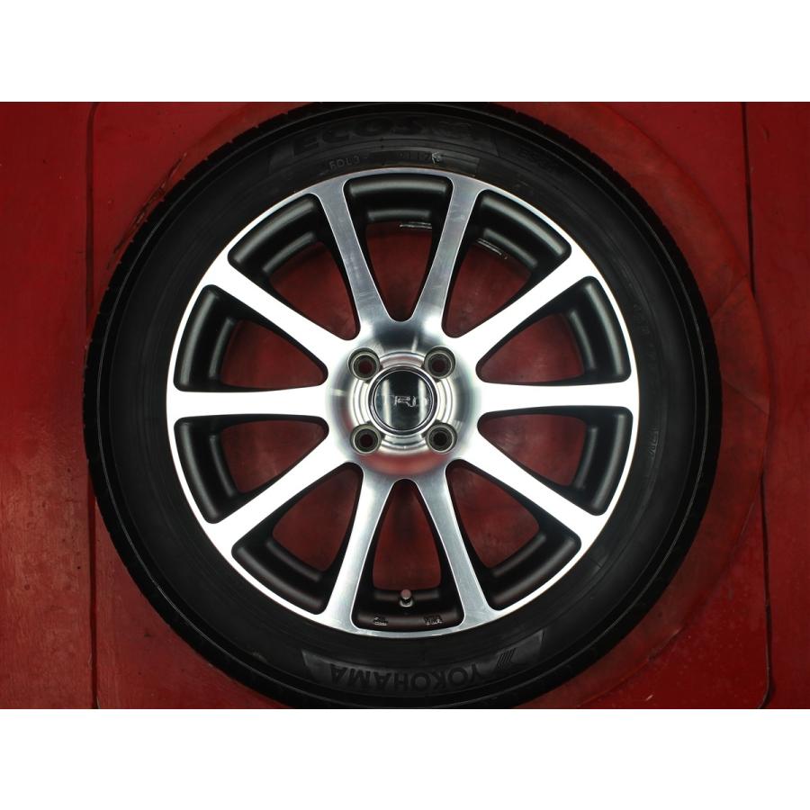 タイヤ付 4本 TRD TF2 6.5J 16インチ PCD100 4穴 +45 ハブ径Φ54