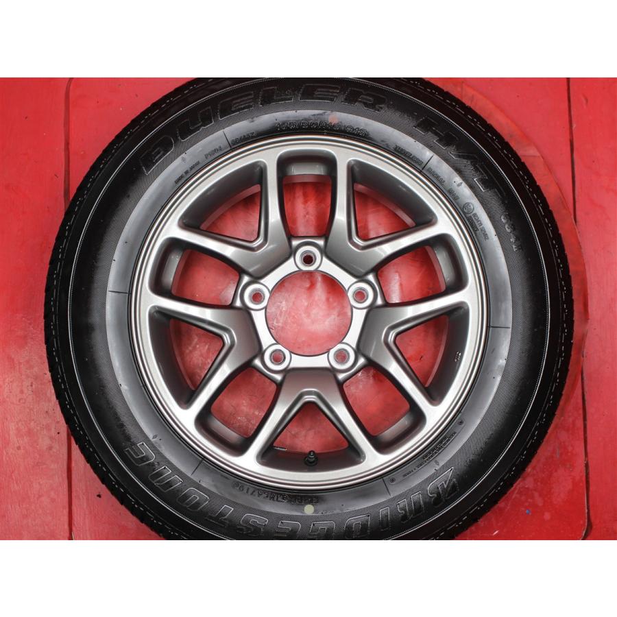 タイヤ付 4本 ジムニー JB64W 純正 5.5J 16インチ PCD139.7 5穴 +22