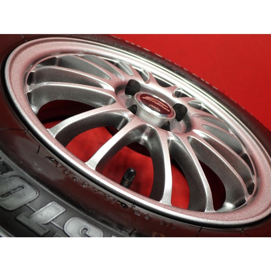 タイヤ付 4本 シュナイダー 5.5J 14インチ PCD100 4穴 +38 ハブ径67 BS 
