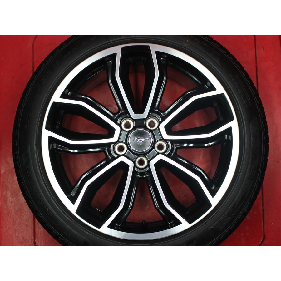 タイヤ付 4本 マスタング V8 GT 純正 8.5J 19インチ PCD114.3 5穴 +50