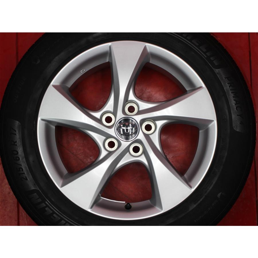 トヨタCHR純正 17インチ アルミホイール タイヤ 4本セット美品 タイヤ付 4本 C-HR S/S-T 純正 6.5J 17インチ PCD114.3 5穴 +45 ハブ径