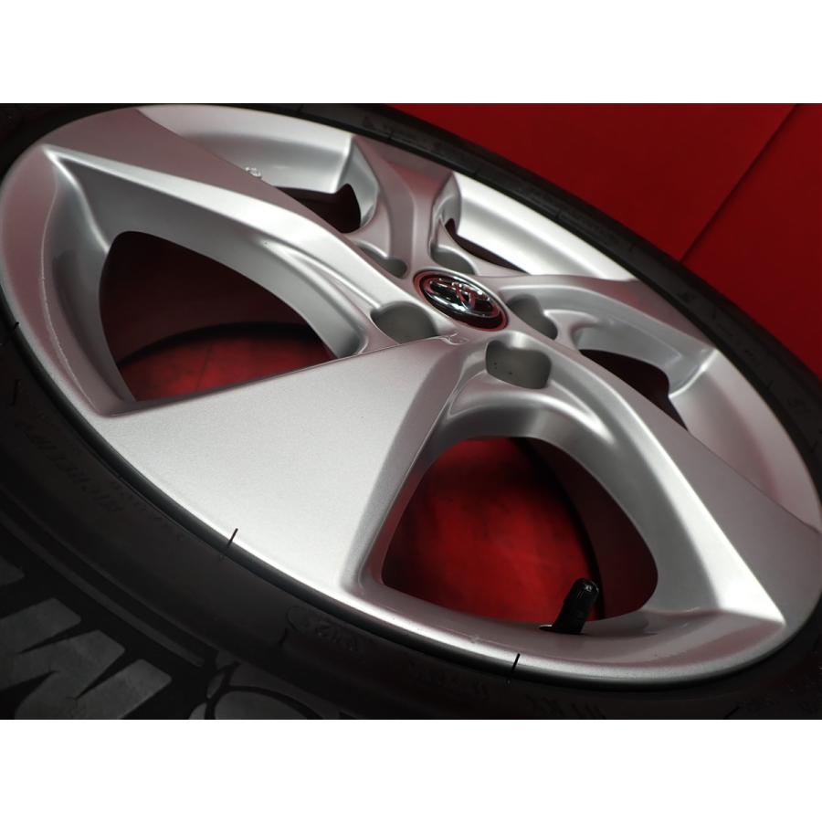 タイヤ付 4本 C-HR S/S-T 純正 6.5J 17インチ PCD114.3 5穴 +45 ハブ径