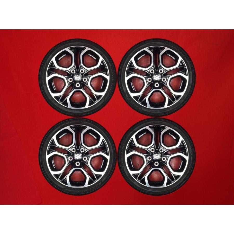 タイヤ付 4本 スイフトスポーツ ZC33S 純正 6.5J 17インチ PCD114.3 5