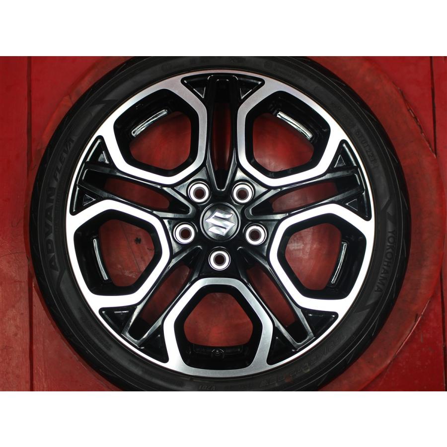 タイヤ付 4本 スイフトスポーツ ZC33S 純正 6.5J 17インチ PCD114.3 5
