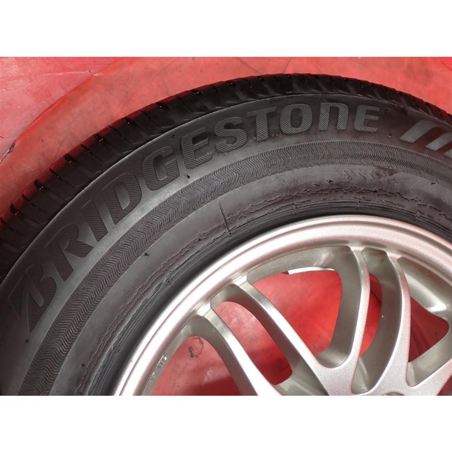 タイヤ付 4本 BRANDLE-LINE BL-M10 5J 13インチ PCD100 4穴 +36 ハブ径Φ67 BS エコピア NH100C 155/80R13 79S パッソ ヴィッツ 等へ tw13_19