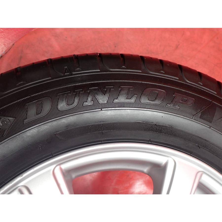 タイヤ付 4本 RACING FORCE 7スポーク 6J 15インチ PCD114.3 5穴 +43 ハブ径Φ73 DL エナセーブ RV504 195/65R15 91H セレナ 等へ tw15_19