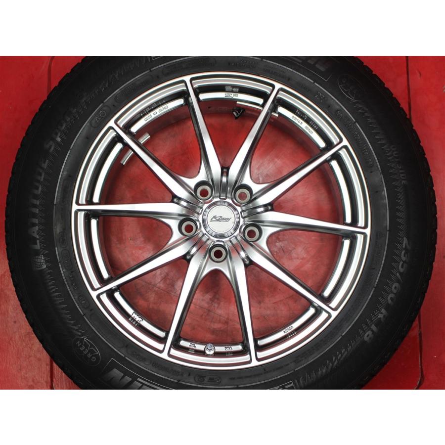 Kosei LEGCERA NX5 18インチ タイヤ タイヤ付 4本 Kosei LEGCERA NX5 7.5J 18インチ PCD114.3 5穴 +38 ハブ