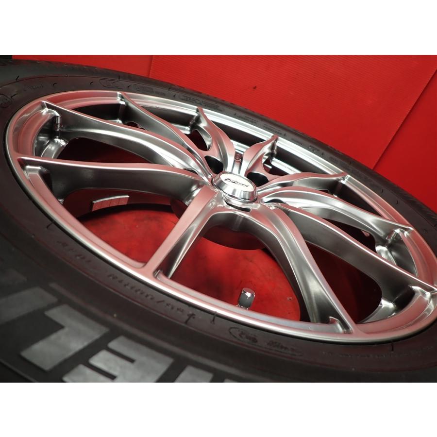 タイヤ付 4本 Kosei LEGCERA NX5 7.5J 18インチ PCD114.3 5穴 +38 ハブ