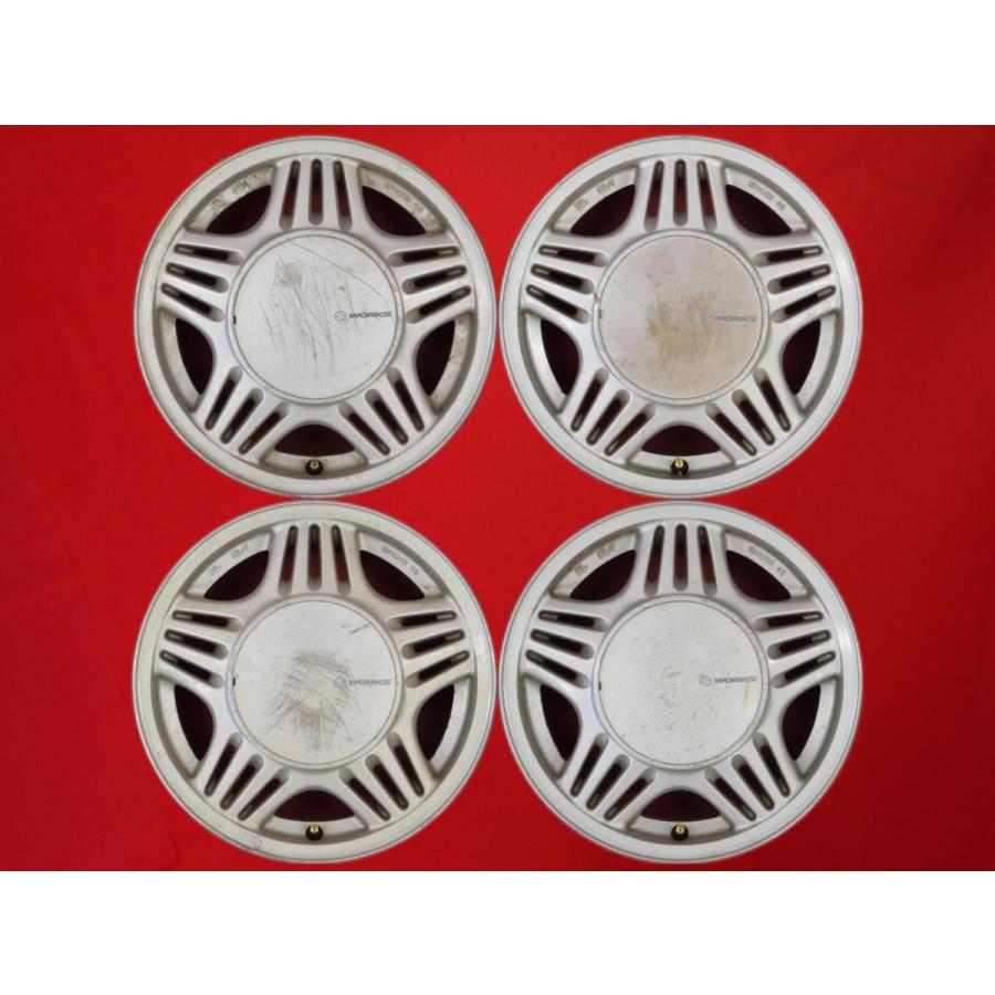 激安 中古 4本セット】 スズキ アルトワークス 純正 アルミ 激安 中古 4本セット】 スズキ アルトワークス 純正 アルミ