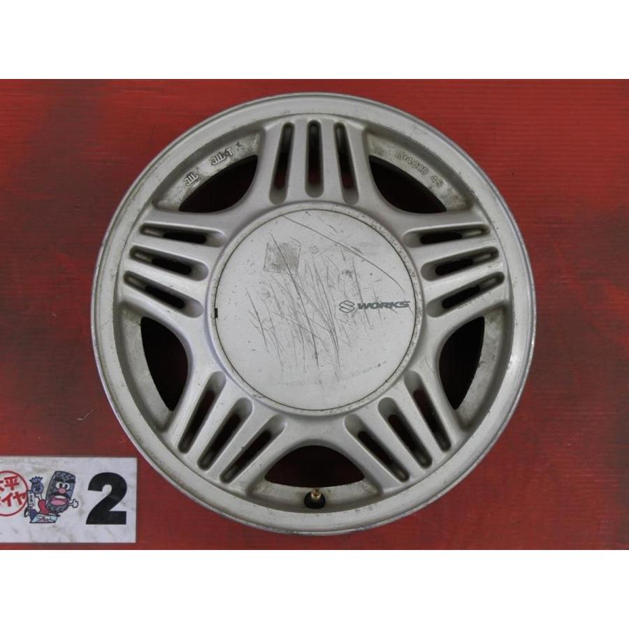 激安 4本セット】スズキ アルトワークス 純正 アルミホイール 中古品