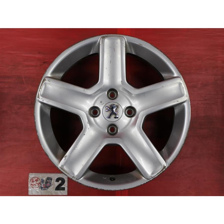 激安 中古 4本セット】 プジョー 307 純正 アルミホイール 17 激安 中古 4本セット】 プジョー 307 純正 アルミホイール 17