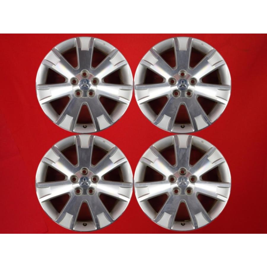 激安 中古 4本セット】 三菱 デリカD:5 純正 アルミホイール 18インチ 