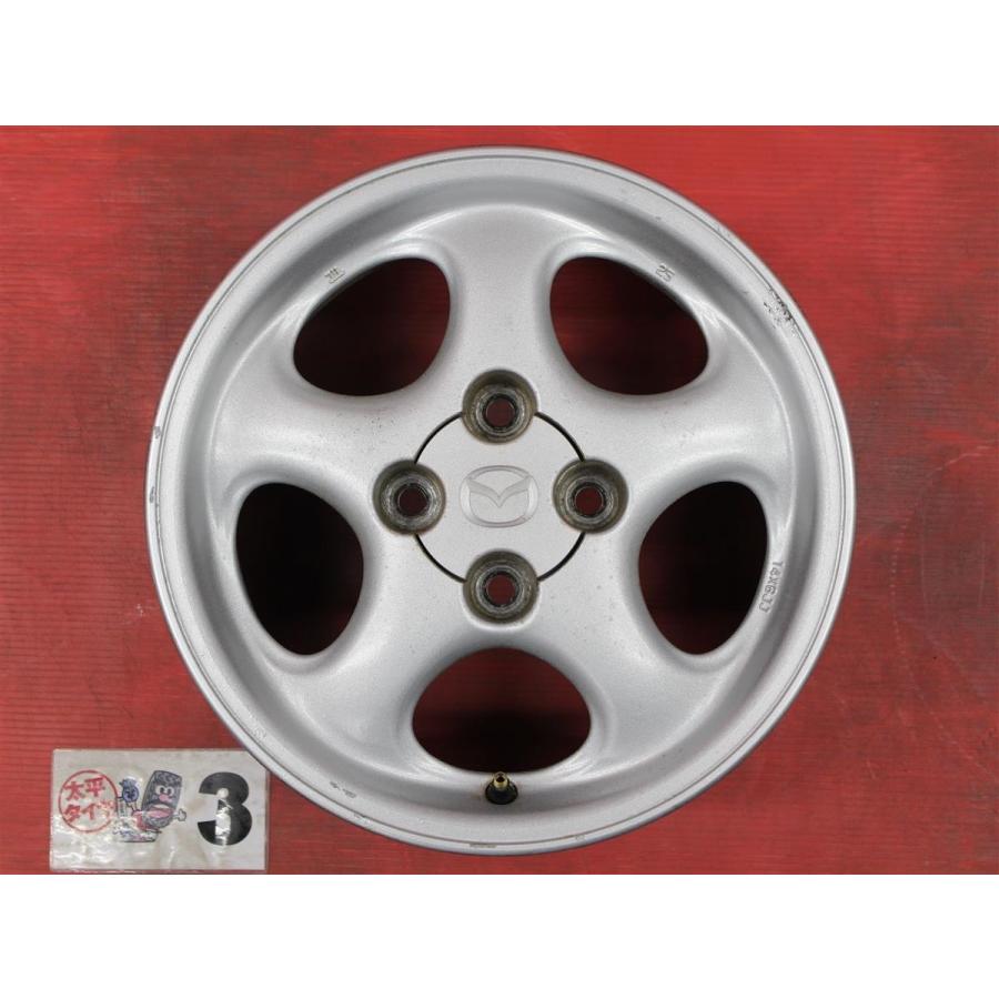激安 中古 4本セット】 マツダ ロードスター NB系 純正 アルミ 激安 中古 4本セット】 マツダ ロードスター NB系 純正 アルミ