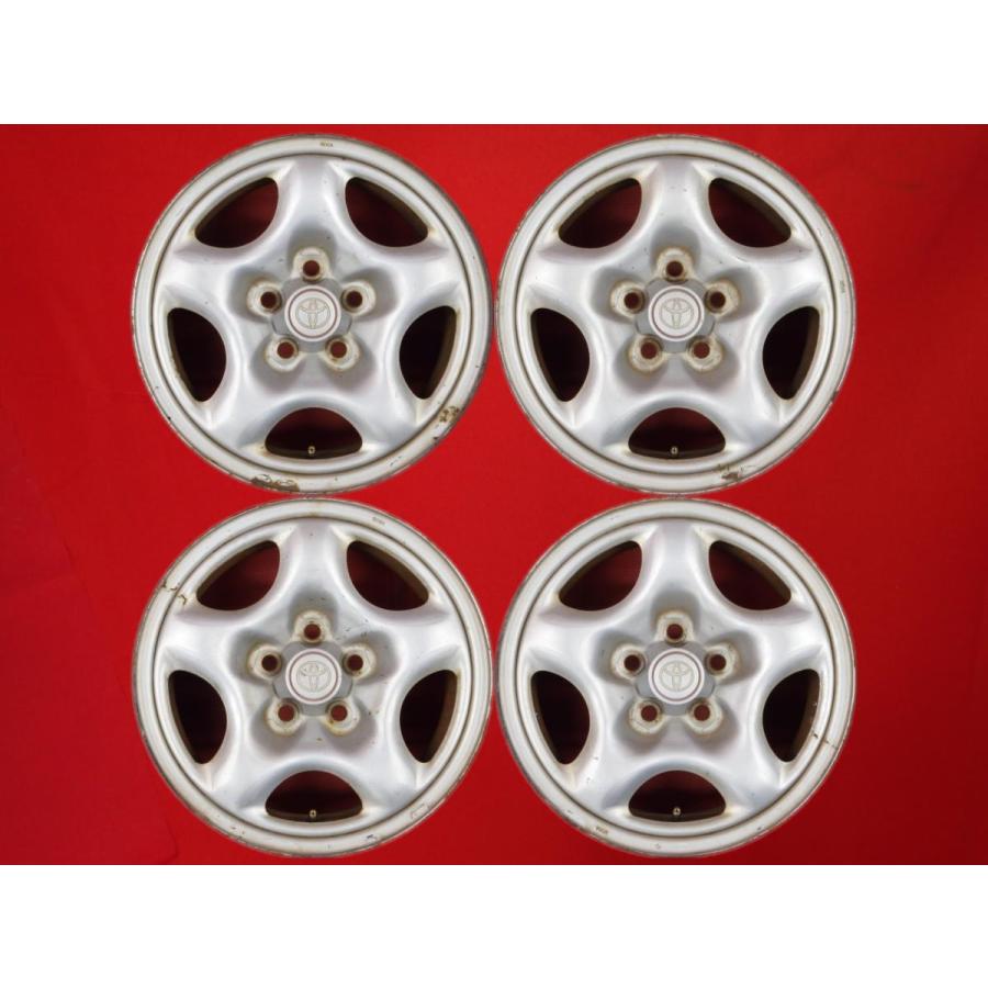 激安 4本セット】トヨタ カルディナ 210系 純正 スチール 鉄ホイール
