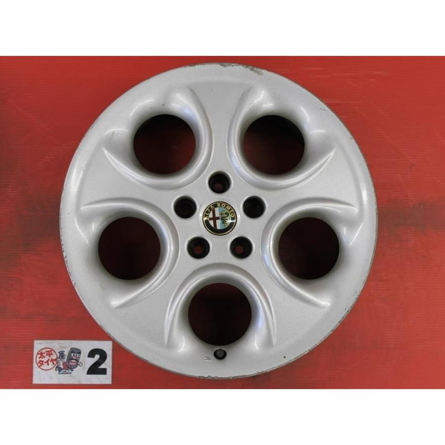 Alfa Romeo 純正ホイール付きスタッドレスタイヤ 4本セット 16インチ 激安 4本セット】アルファロメオ 166 純正 5スポーク アルミホイール