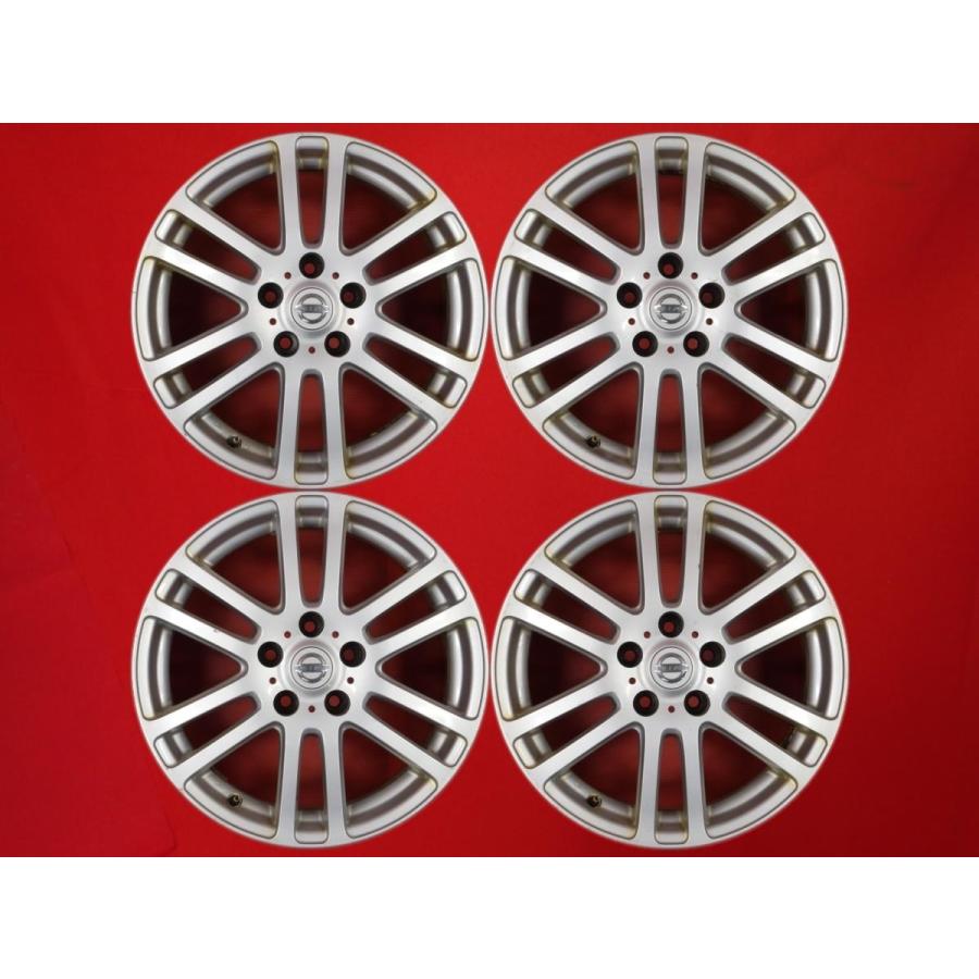 激安 4本セット】日産 純正 アルミホイール 中古品 17インチ 7J +40 