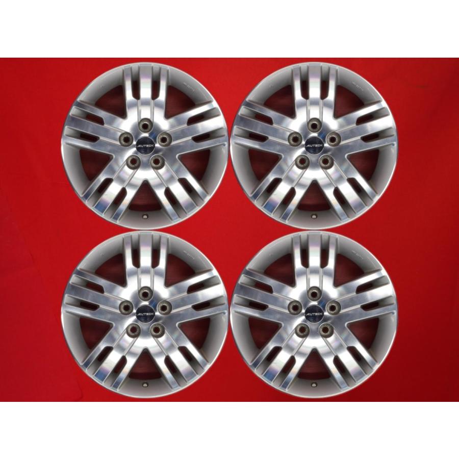 日産 TNU31 プレサージュ 純正 16インチアルミホイル 激安 中古 4本セット】 日産 プレサージュ U31 ライダー 純正 アルミ