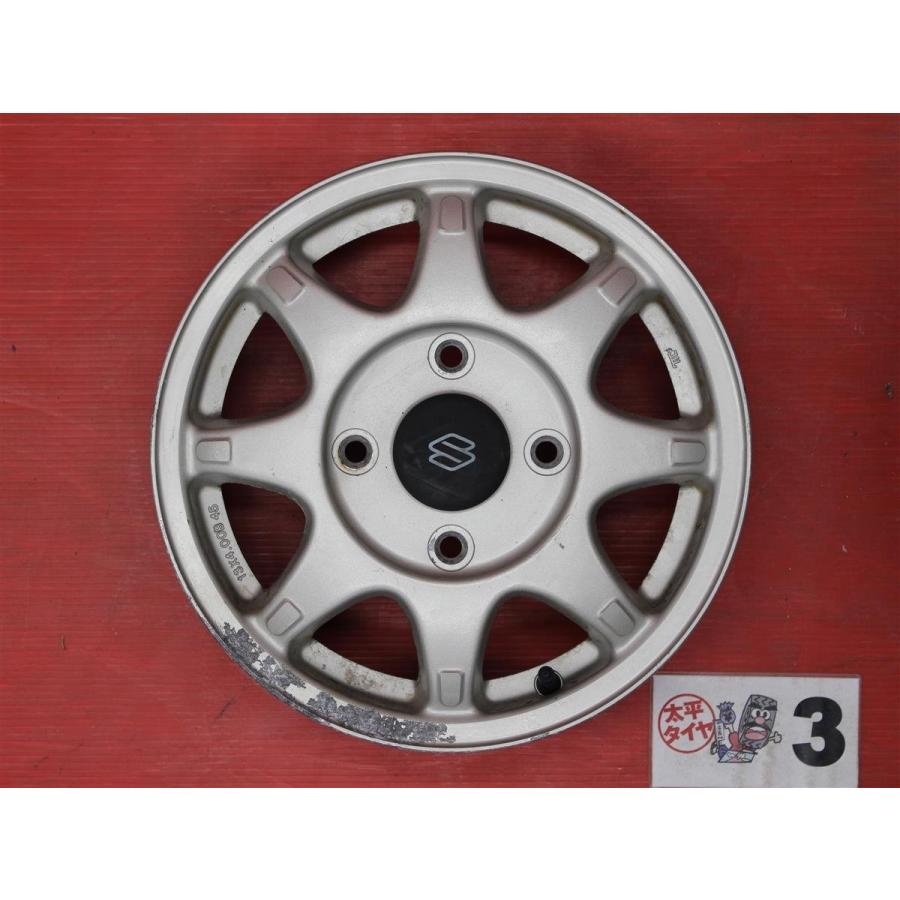 激安 中古 4本セット】 スズキ アルトワークス 純正 アルミ 激安 中古 4本セット】 スズキ アルトワークス 純正 アルミ
