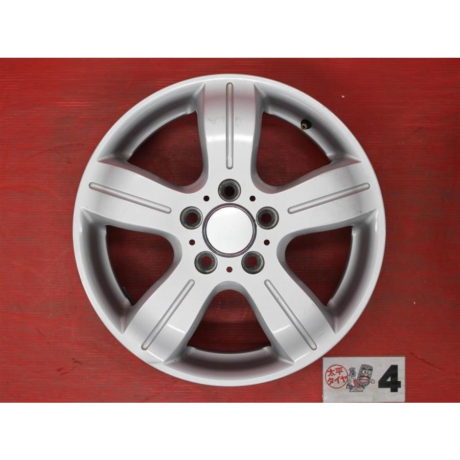 激安 中古 4本セット】 5スポークタイプ ベンツ用 社外 アルミ 激安 中古 4本セット】 5スポークタイプ ベンツ用 社外 アルミ