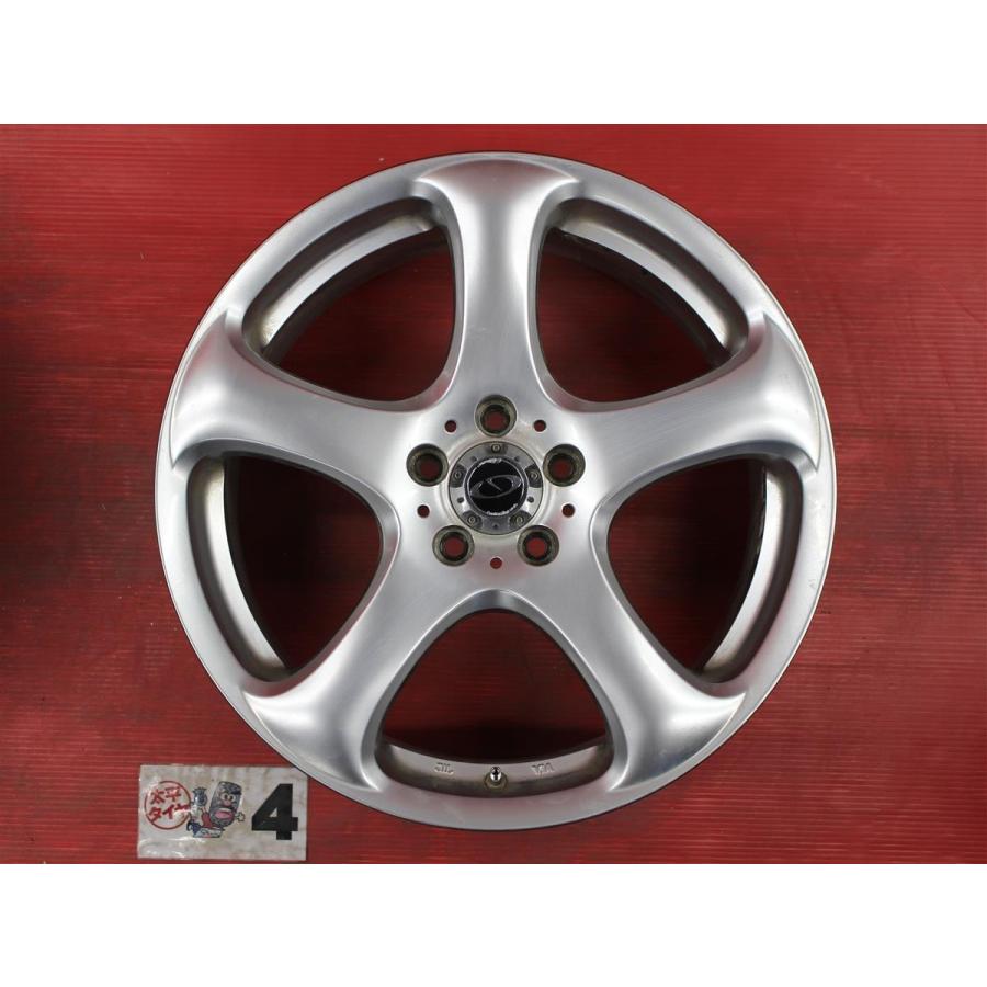 激安 4本セット】5スポークタイプ アルミホイール 中古品 17インチ 7J