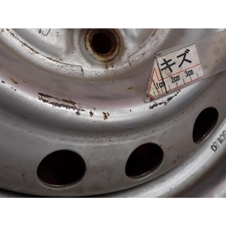 トヨタプロボックス純正　サクシードにも　鉄ホイル　４本　送料無料（１部地域除く） 激安 中古 4本セット】 トヨタ プロボックス/サクシード 50系