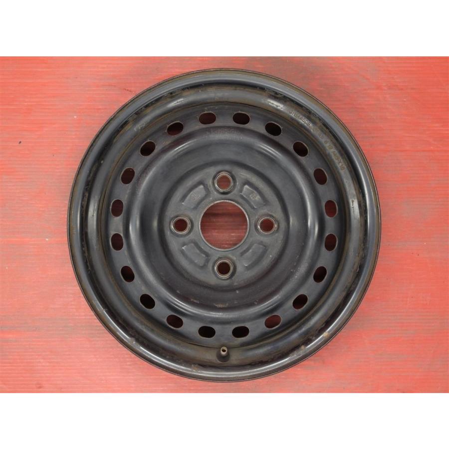 中古スチールホイール13X4.5　4/100　35　トヨタパッソ純正（VM)4本 中古スチールホイール13X4.5 4/100 35 トヨタパッソ純正（VM)4本