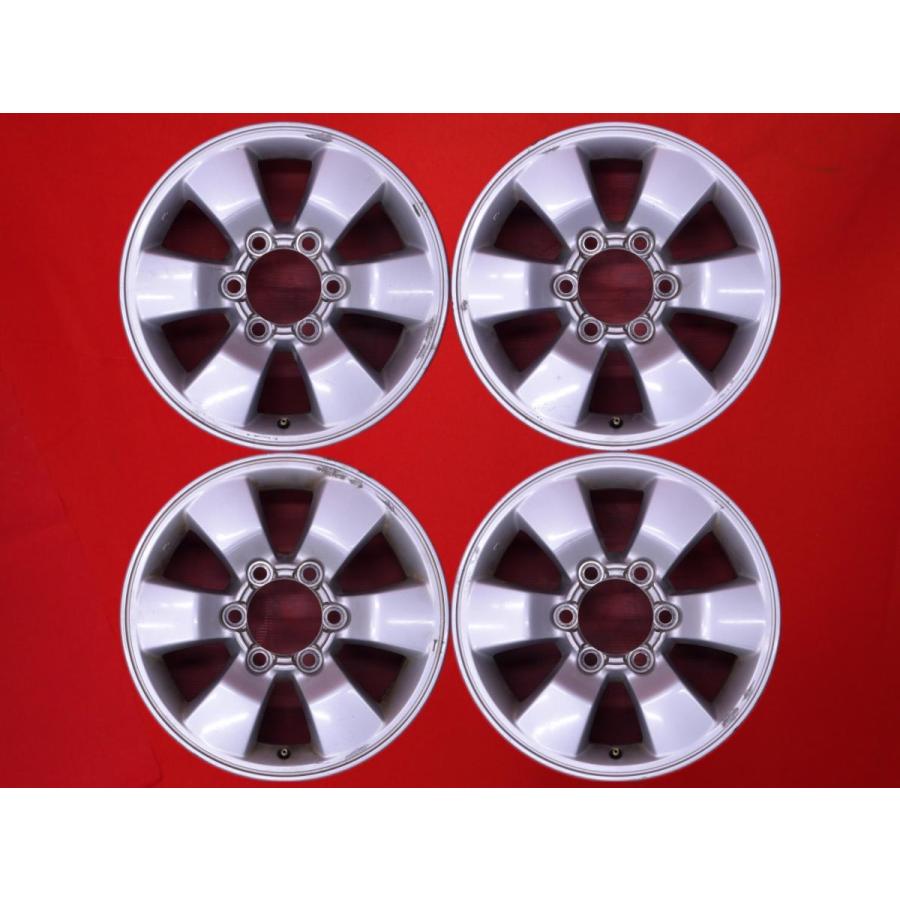 激安 中古 4本セット】 トヨタ ハイラックスサーフ 215系 純正 アルミ  