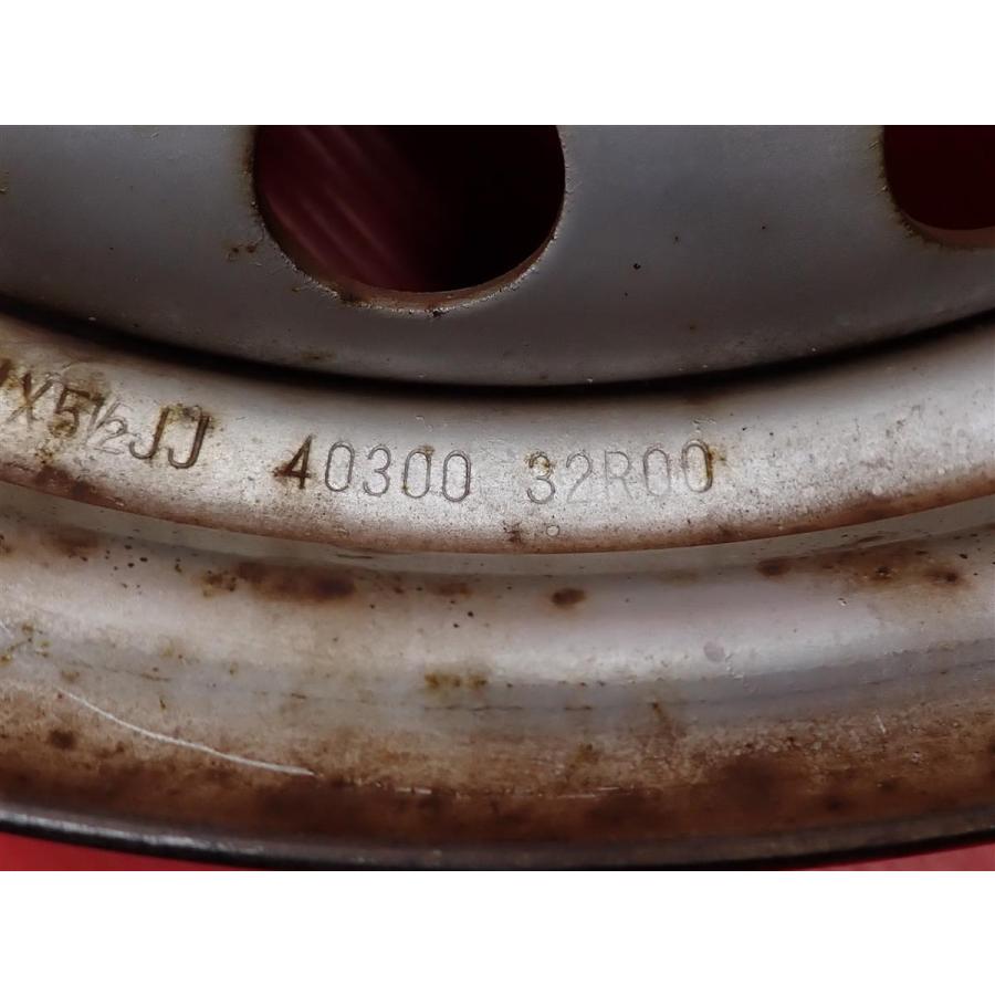 yu1818☆さま専用 激安 中古 4本セット】 日産 純正 40300-32R00 スチールホイール