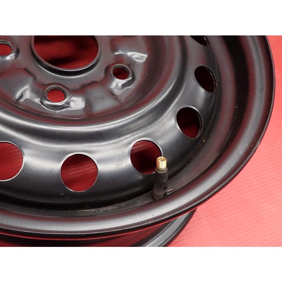激安 中古 4本セット】 マツダ カペラ系 純正 スチールホイール 激安 中古 4本セット】 マツダ カペラ系 純正 スチールホイール