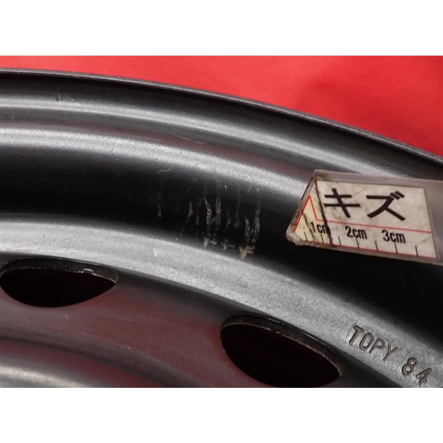 激安 中古 4本セット】 マツダ カペラ系 純正 スチールホイール 激安 中古 4本セット】 マツダ カペラ系 純正 スチールホイール