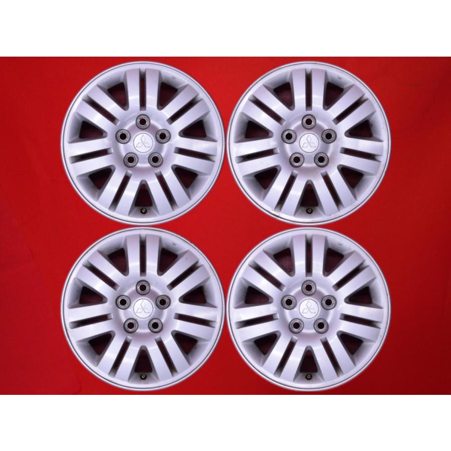 激安 中古 4本セット】 三菱 エアトレック 純正 アルミホイール 16  