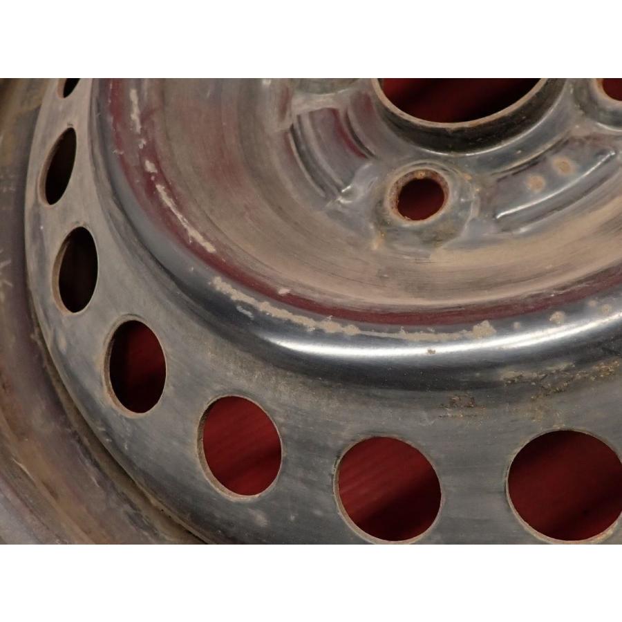 中古スチールホイール14X5.5　4/100　45　ホンダフィット純正4本セット 激安 中古 4本セット】 ホンダ フィット GD系 純正 スチール