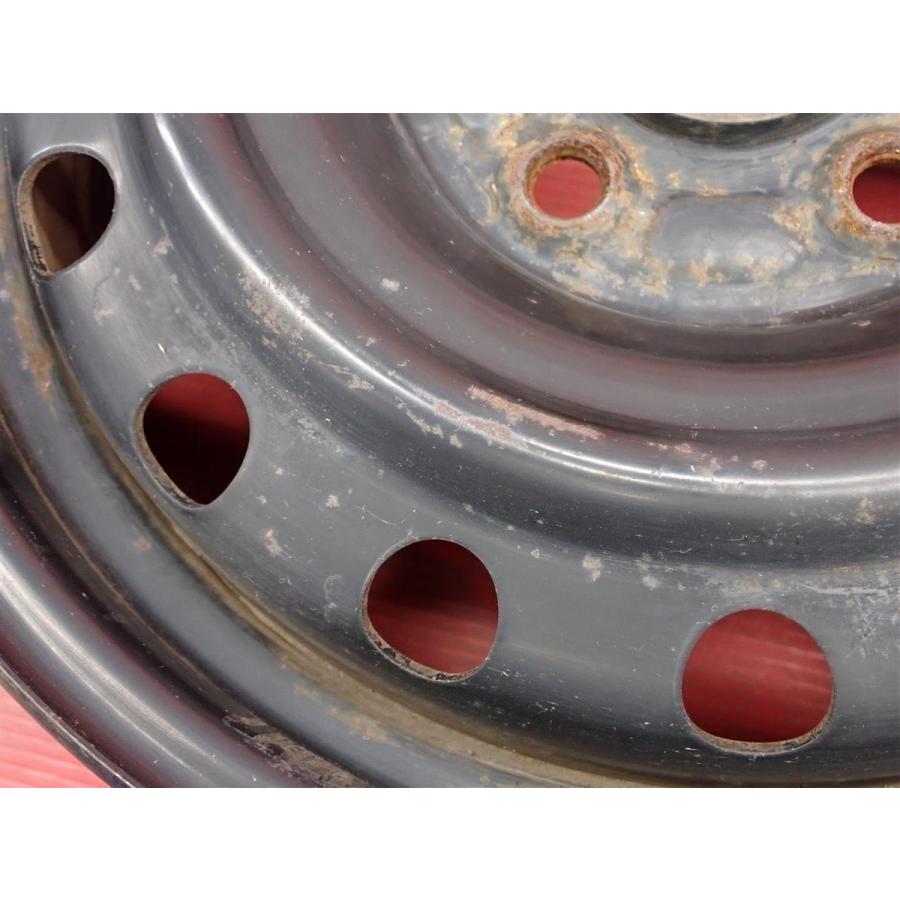 激安 中古 4本セット】 ホンダ フィット GD系 純正 スチール