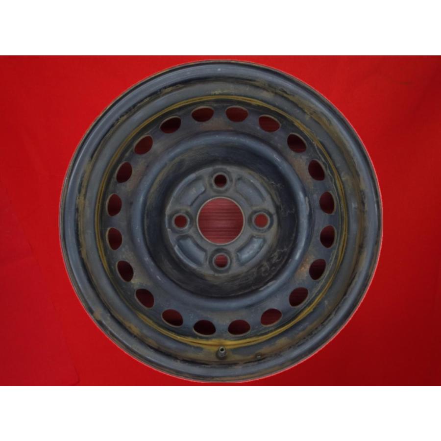激安 単品1本】ホンダ フィット GD系 純正 スチールホイール 鉄