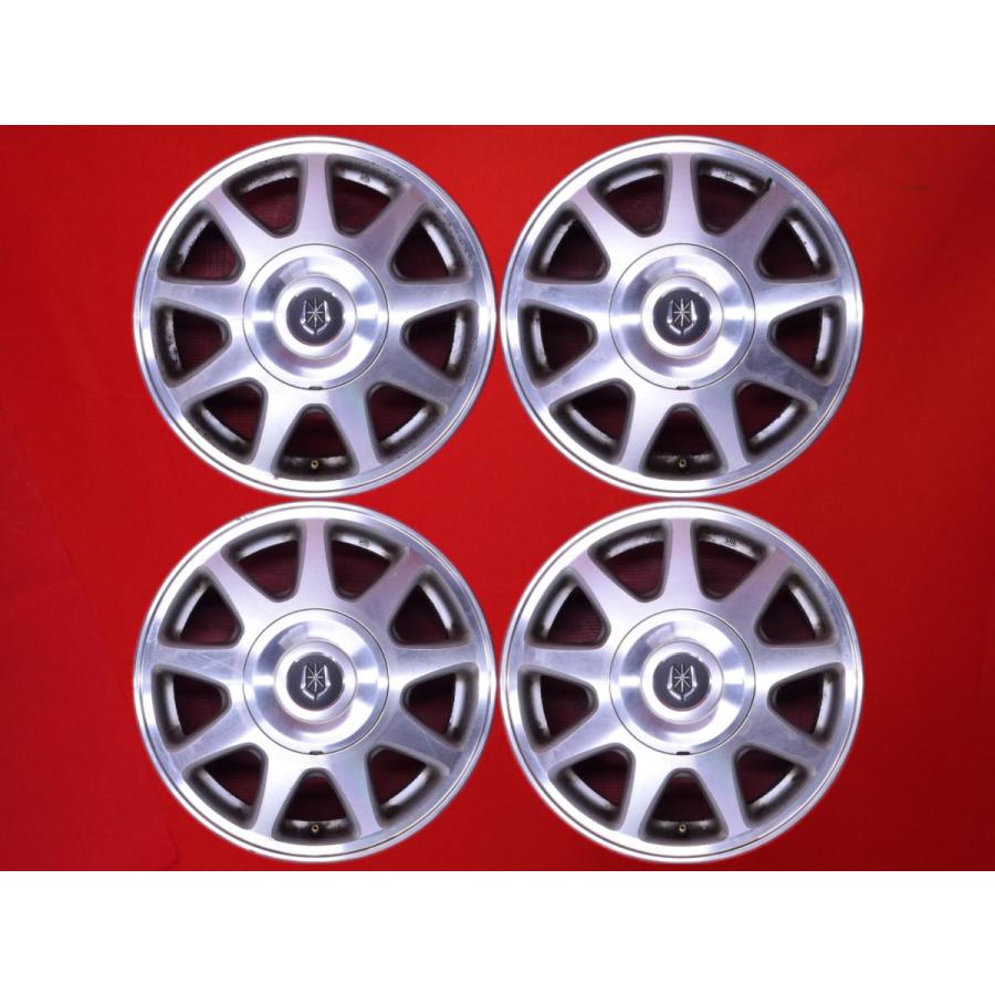 激安 中古 4本セット】 トヨタ マークII 100系 純正 アルミホイール 15 