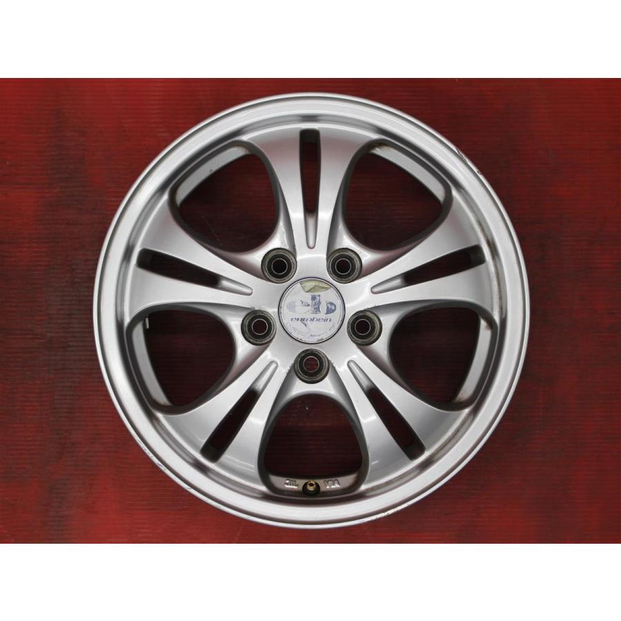 激安 4本セット】5Wスポークタイプ アルミホイール 中古品 14inch 6JJ