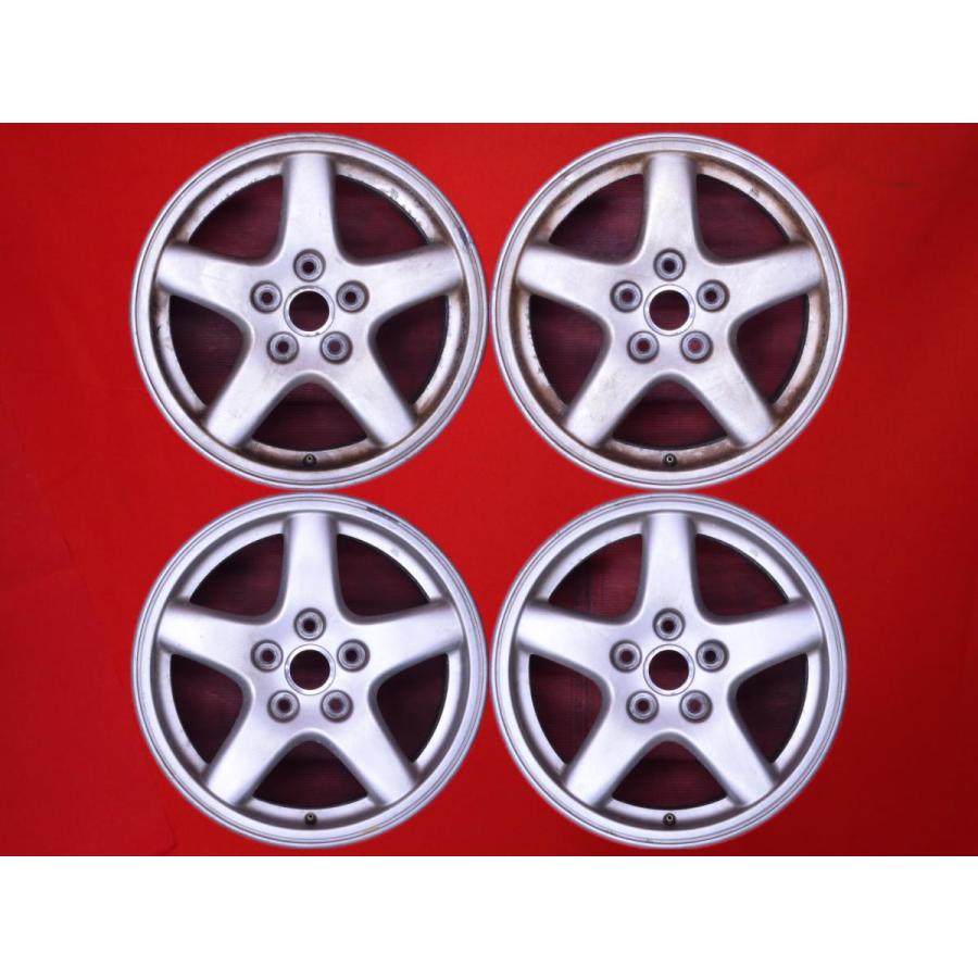 マツダ アンフィニ RX-7 FD3S 前期純正鍛造16インチホイール 激安 中古 4本セット】 マツダ アンフィニ・RX-7 FD3S 純正 アルミ