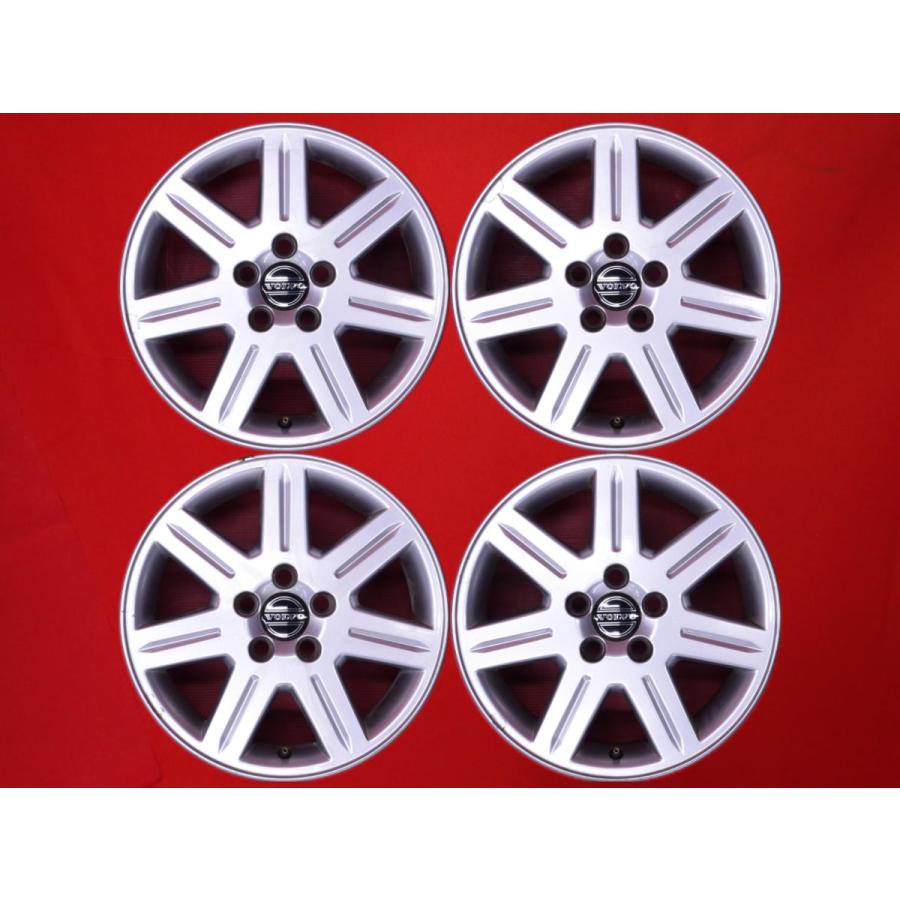 激安 中古 4本セット】 ボルボ S40 純正 8665466 アルミホイール 16 
