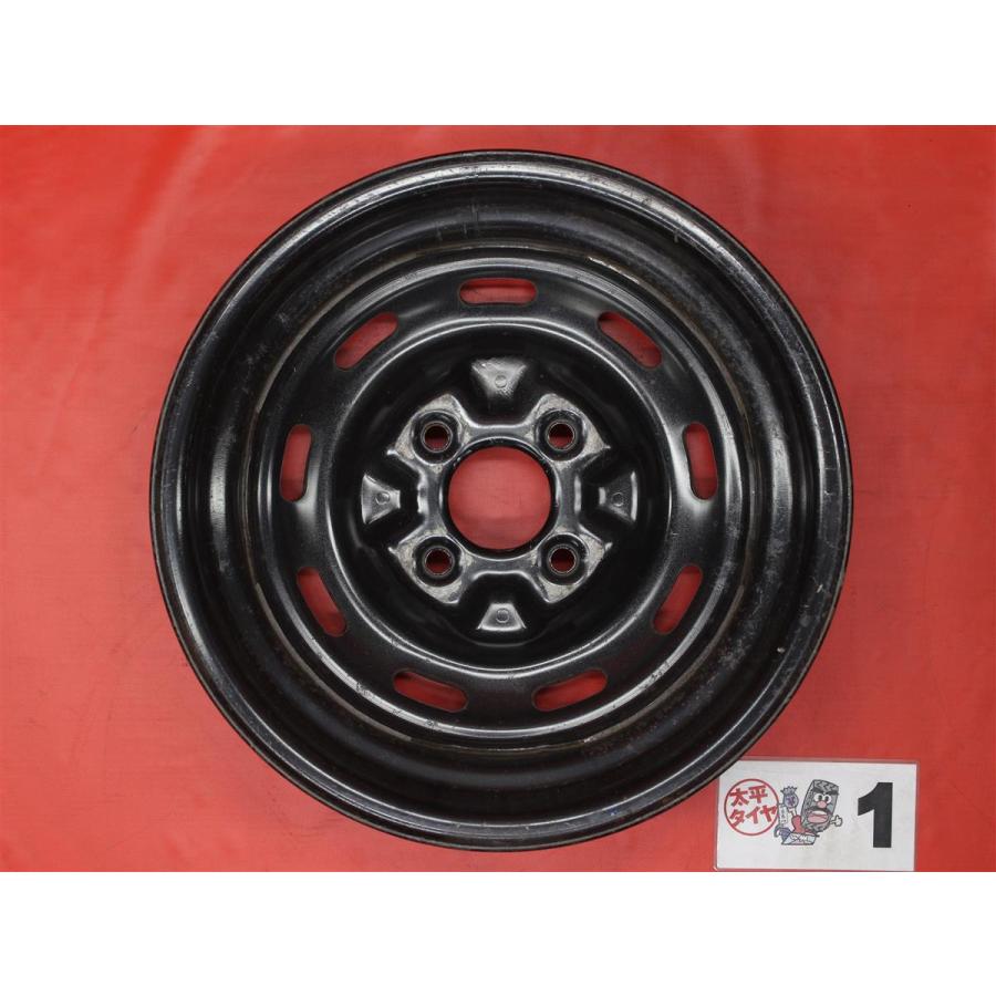 希少品 4本セット】日産 スカイライン R30 純正 スチール 鉄ホイール