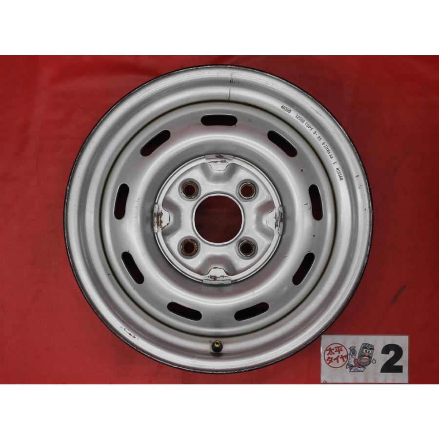 日産 R30 スカイライン純正ホイール 14インチ5.5J4HPCD114.3+25 4本 鉄仮面 当時物 稀少 旧車ホイール　(HB124) クレジットカード QR決済可能 NISSAN ニッサン スカイライン R30 後期 純正 ホイール 4本 6J-15