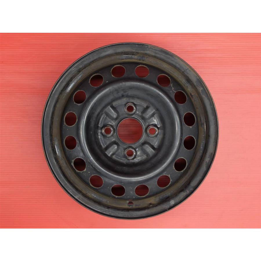 スチールホイール 4本セット 激安 中古 4本セット】 三菱 コルト 純正 スチールホイール 鉄