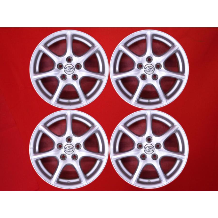 トヨタ 50エスティマ純正アルミ4本 ナットセット