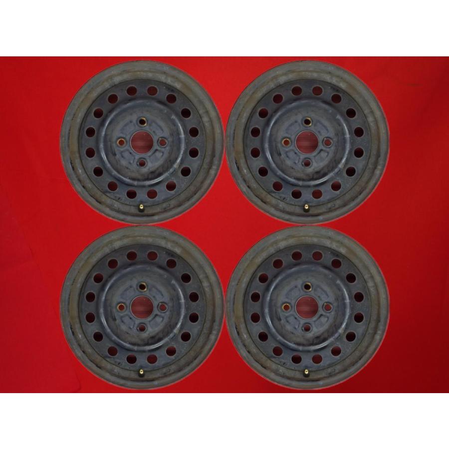 ◇軽自動車◇14インチ・スチールホイール＆タイヤ◇4本セット・中古